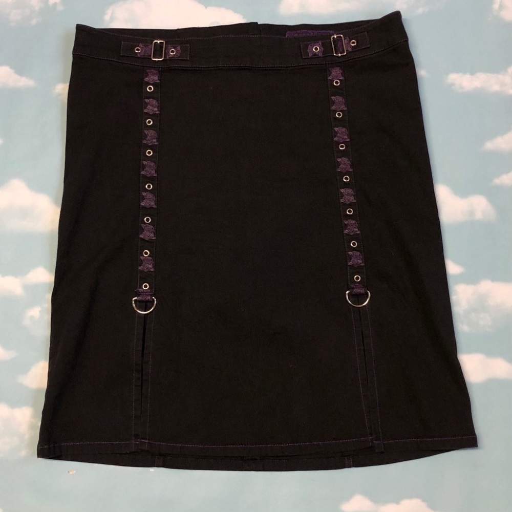 Early 2000’s Purple Roses Tripp Skirt